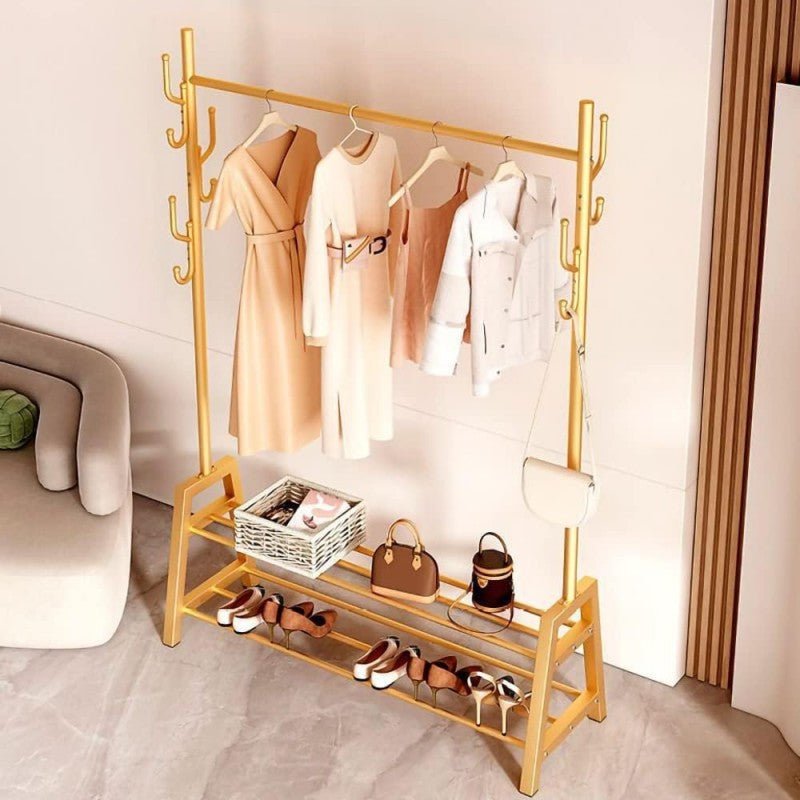Multi-Functional Heavy Duty Bedroom Clothing Rack